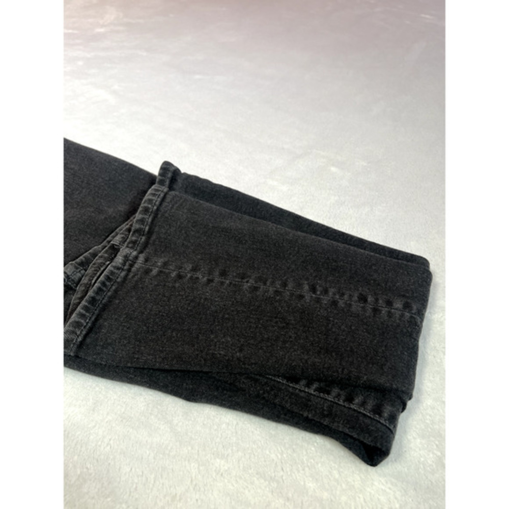 Gap Jeans Womens 10 P Faded Black Denim Classic Straight Mid Rise Stretch - Picture 9 of 14